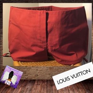 Authentic Louis Vuitton Cotton Short Shorts 36